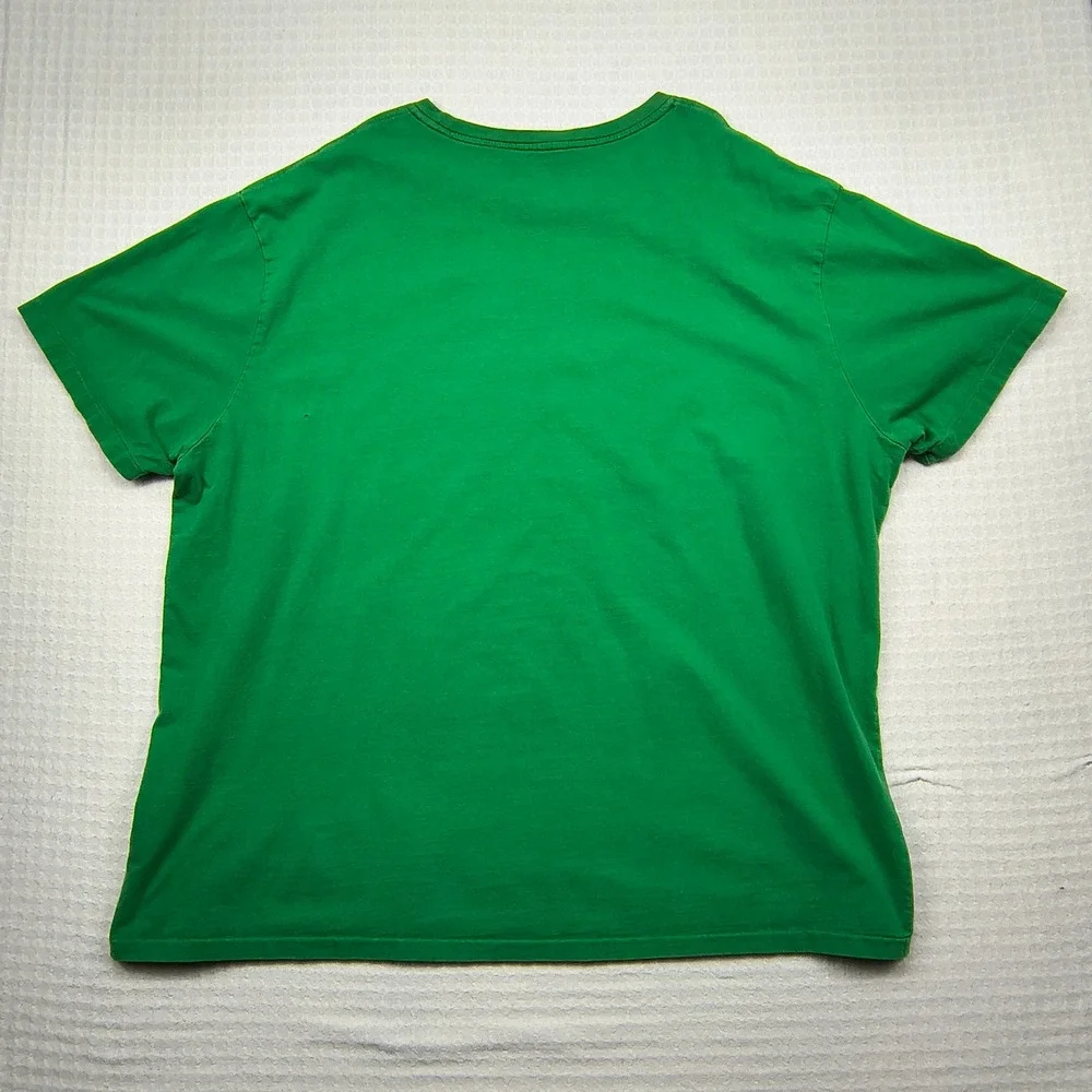 Polo‎ Ralph Lauren Mens 2XB Green Graphic Logo Short Sleeve T-Shirt Big & Tall